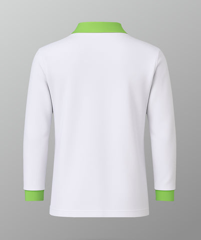 Long Sleeve Polo T-shirt (KG1-GR10)-ADEK