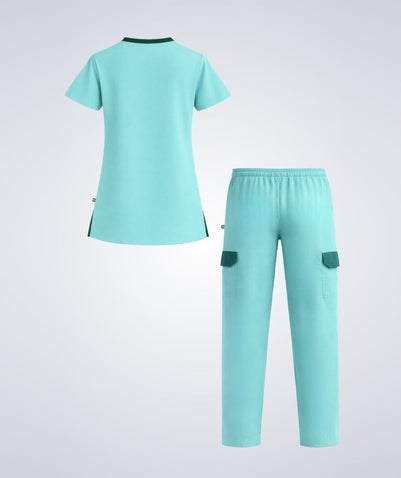 Women’s Maid Uniform – Classic V-Neck Set