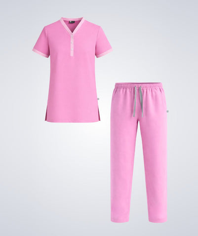 Women’s Maid Uniform – Henley Neck Set