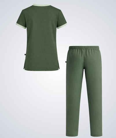 Women’s Maid Uniform – Henley Neck Set