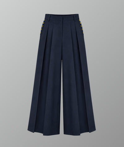 Girls Pleated Pants (GR6–GR8) - NAS