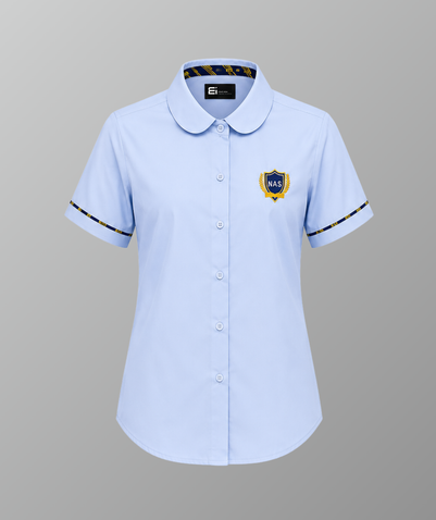 Girls Short Sleeve Blouse (GR1–GR5) - NAS