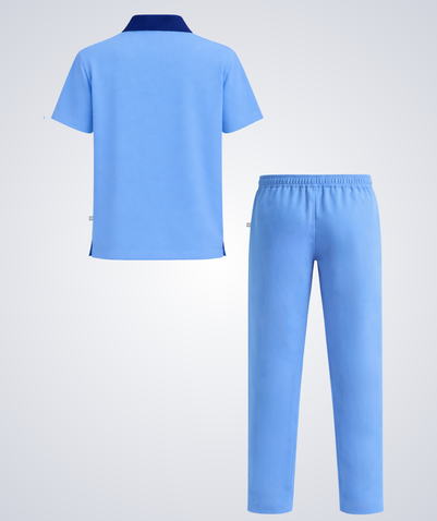 Men’s Housekeeping Uniform – V-Collar Set