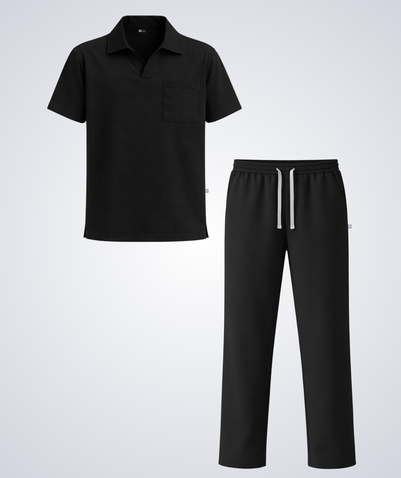 Men’s Housekeeping Uniform – V-Collar Set