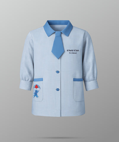 Boys Blue Stripe Shirt KG-RAS