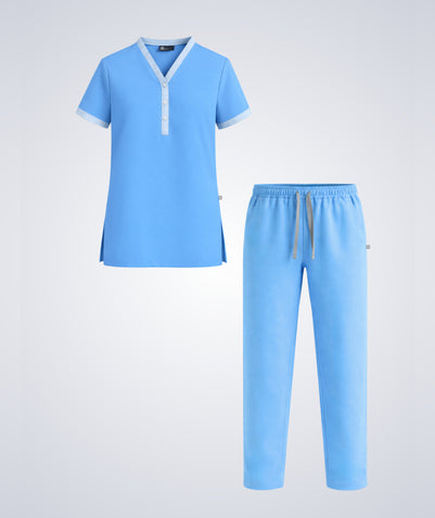 Women’s Maid Uniform – Henley Neck Set