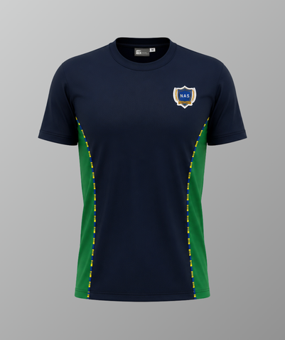 Unisex PE T-Shirt Green (GR6–GR12) - NAS