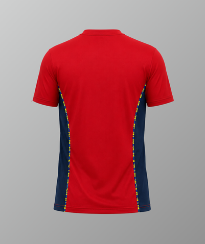 Unisex PE T-Shirt Red (KG1–GR5) - NAS
