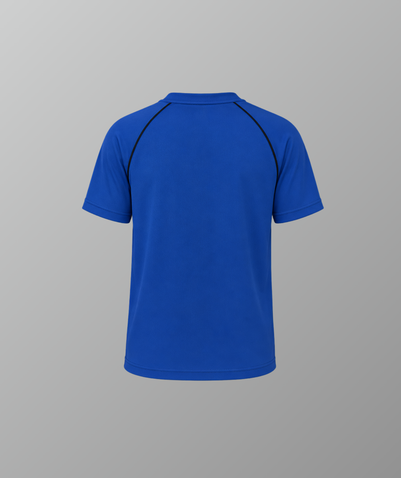 Unisex PE T-Shirt Royal Blue (GR1–GR4) – Al Shorouq