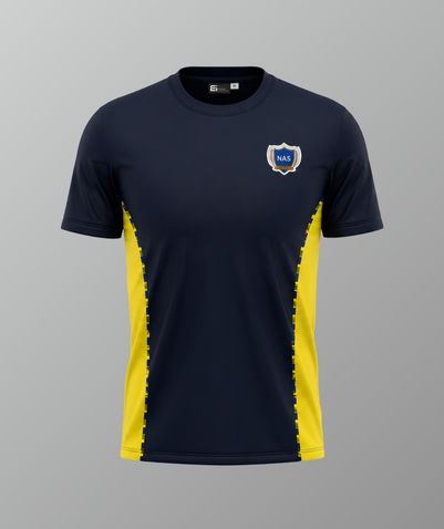 Unisex PE T-Shirt Yellow (GR6–GR12) - NAS