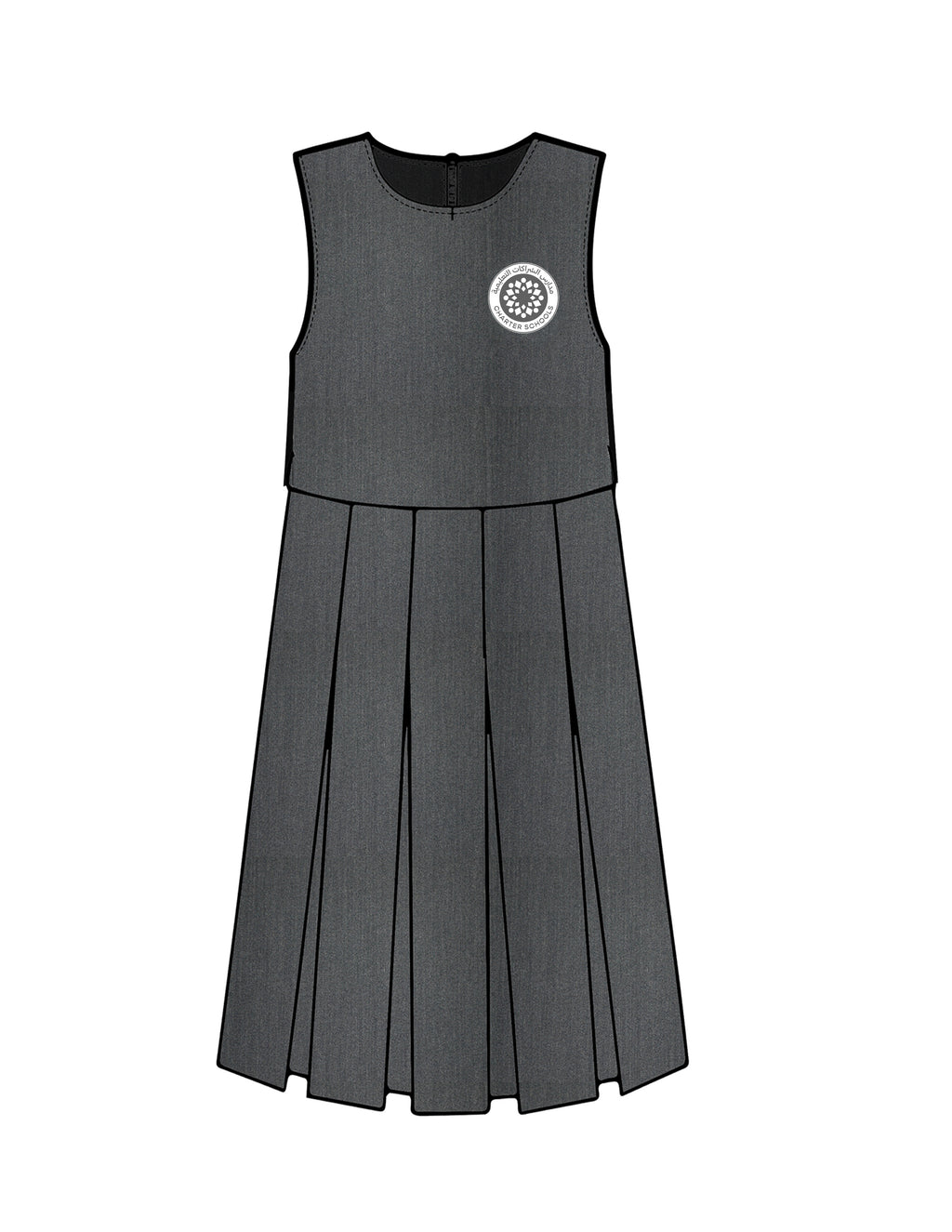 Girls Pinafore(GR6-GR10)-ADEK