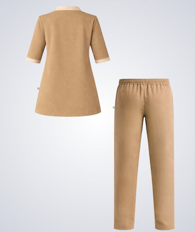 Women’s Maid Uniform – Mandarin Collar Set