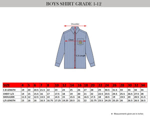 Boys Shirt Blue (GR 1-12)-RAS